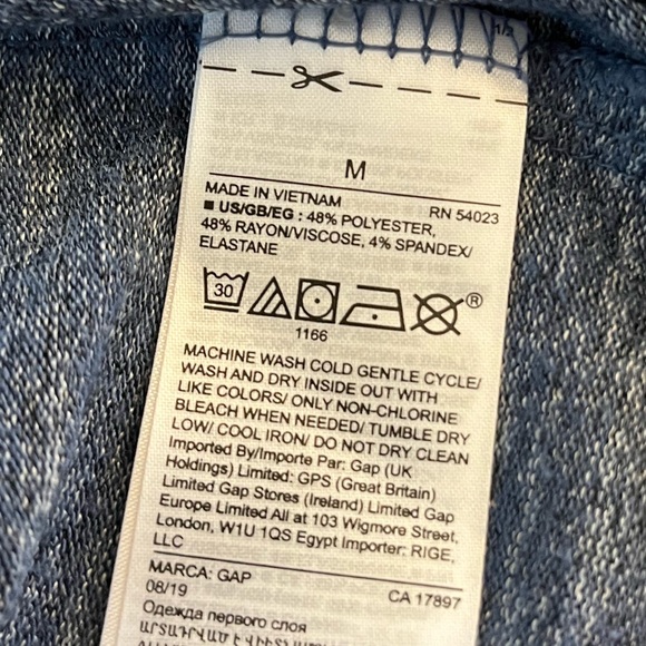 Gap Cowl Neck Soft Knit Top - Picture 7 of 7